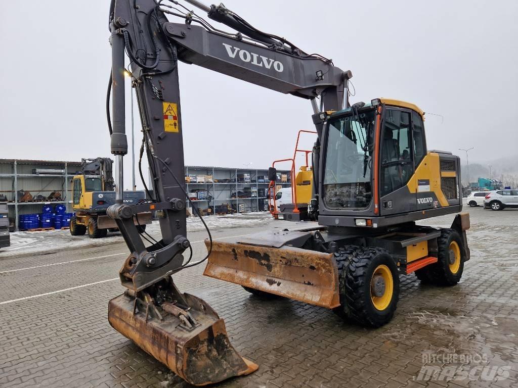 Volvo EW 160 E Ratasekskavaatorid