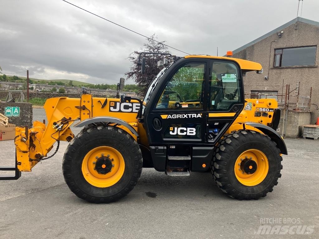 JCB 560-80 Agri Xtra Põllumajanduslikud teleskoopkäitlejad