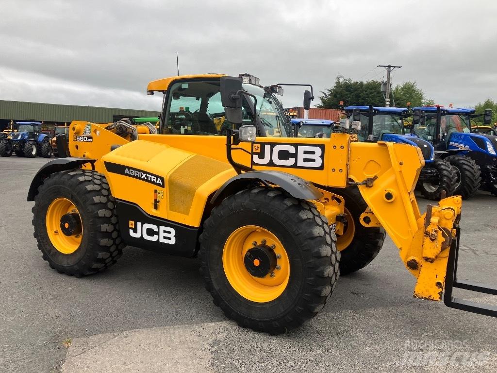 JCB 560-80 Agri Xtra Põllumajanduslikud teleskoopkäitlejad