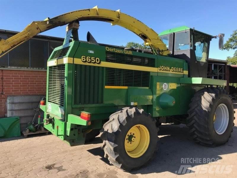 John Deere 6650 Silokombainid