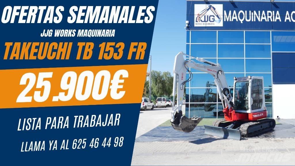 Takeuchi TB 153 FR Miniekskavaatorid < 7 t