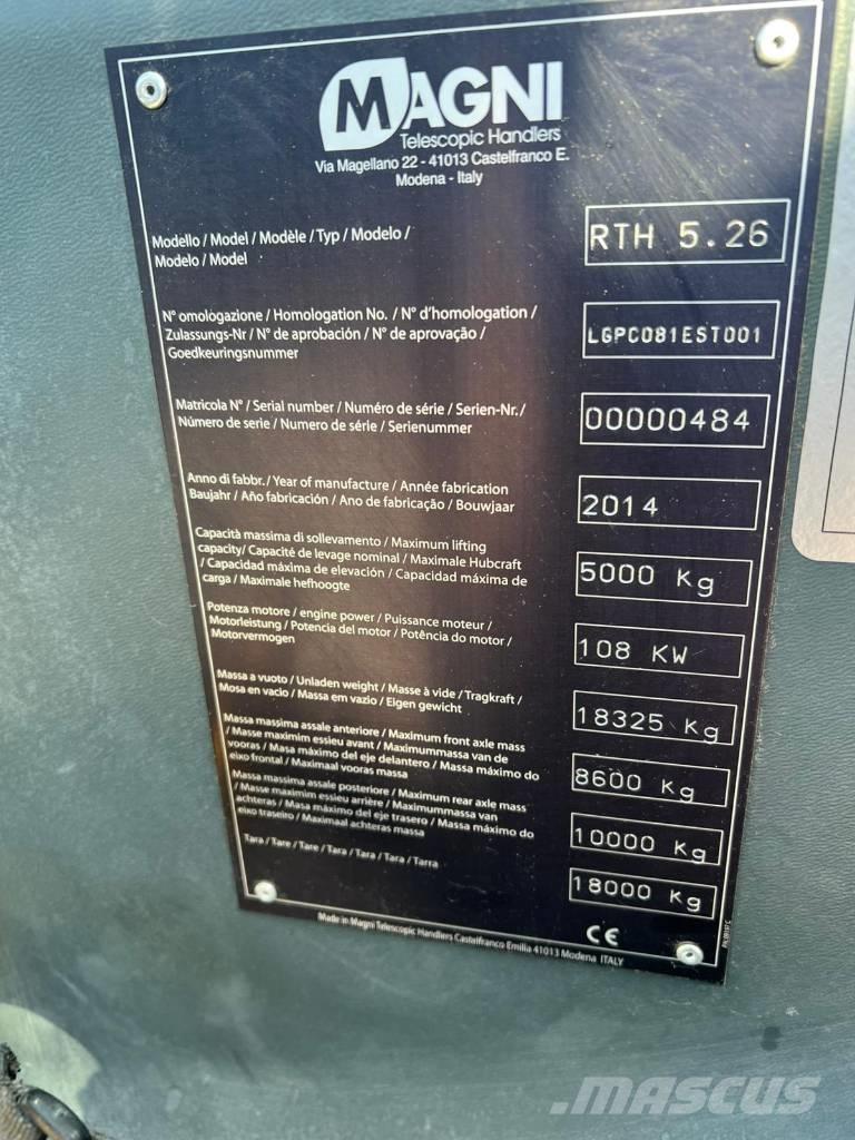 Magni RTH 5.26 Teleskooplaadurid