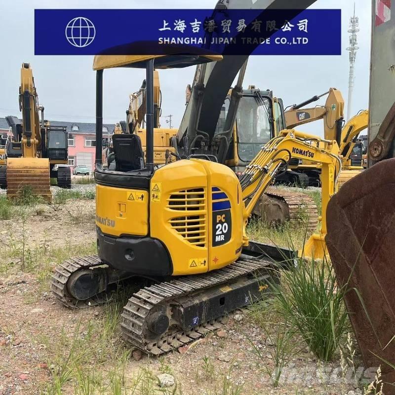 Komatsu PC 20 MR Roomikekskavaatorid