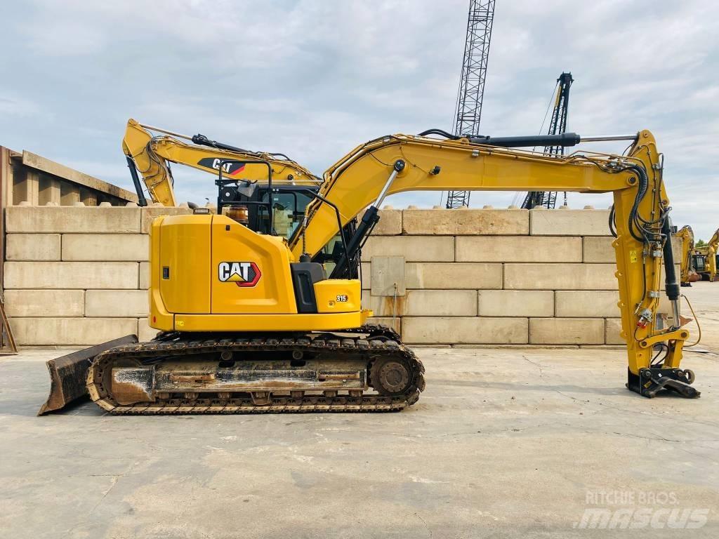 CAT 315 Roomikekskavaatorid