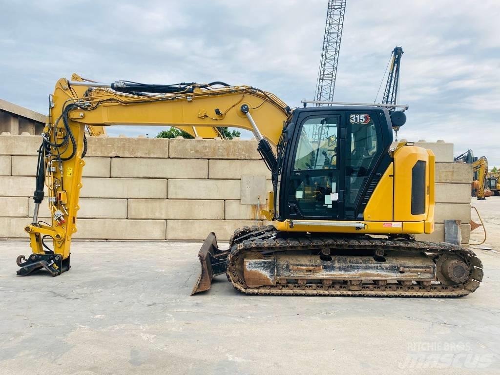 CAT 315 Roomikekskavaatorid