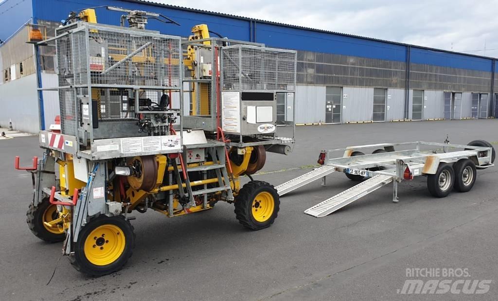  Axe Road Rail Lifter Raudteehooldusmasinad