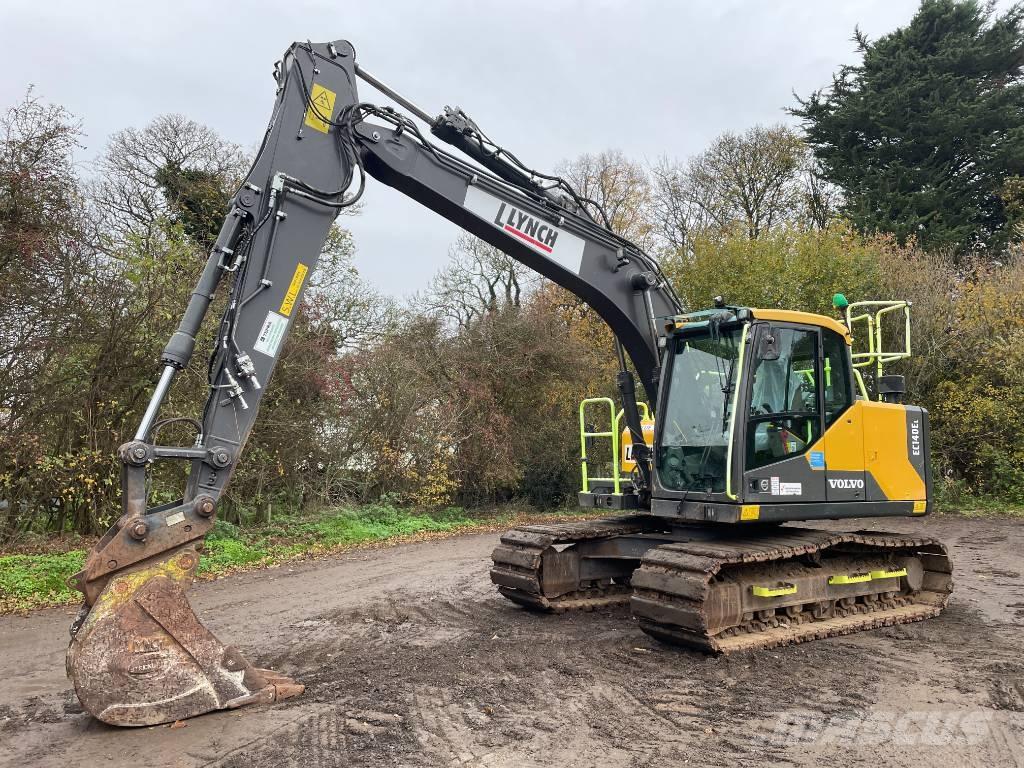 Volvo EC 140 EL Roomikekskavaatorid