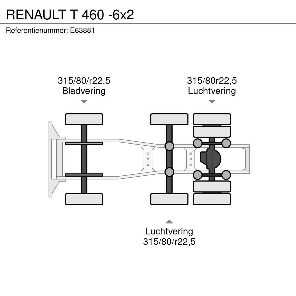 Renault T 460 -6x2 Sadulveokid