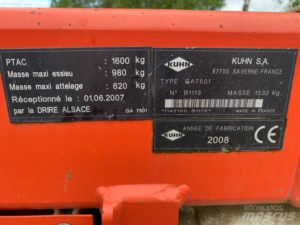 Kuhn GA 7501 Vaalutid