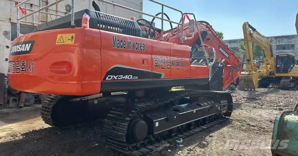 Doosan DX340 Roomikekskavaatorid