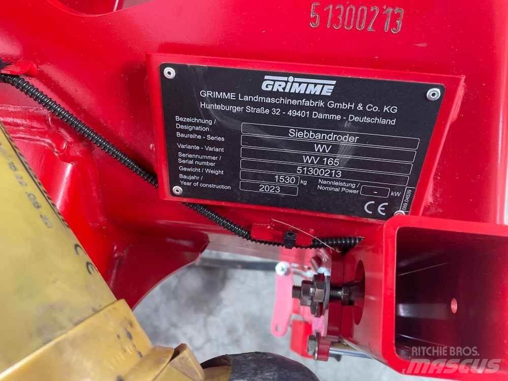 Grimme WV 165 Muud põllumajandusmasinad