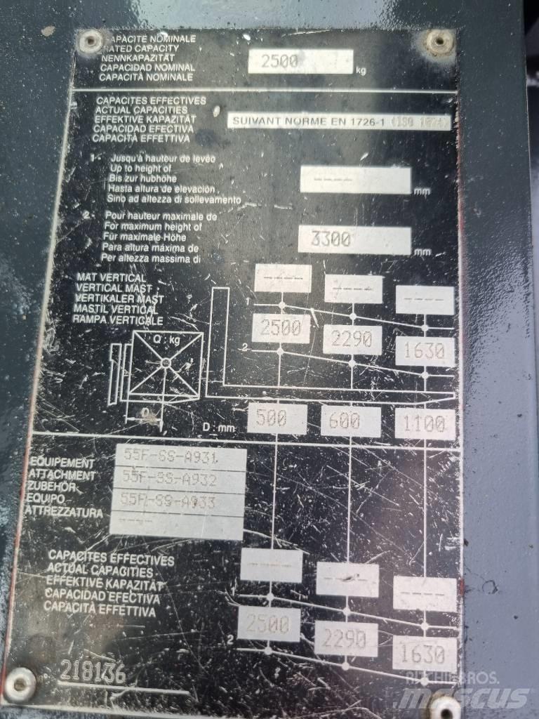 Manitou MSI 25 T Maastikutõstukid