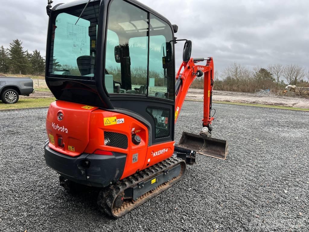 Kubota KX 019-4 Miniekskavaatorid < 7 t