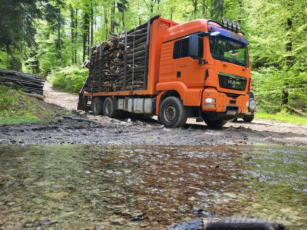 MAN TGS 26.480 Kraanaga veokid