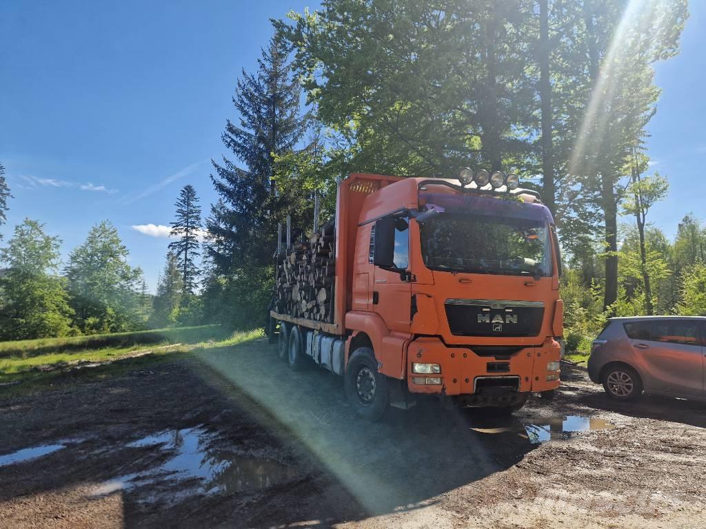 MAN TGS 26.480 Kraanaga veokid