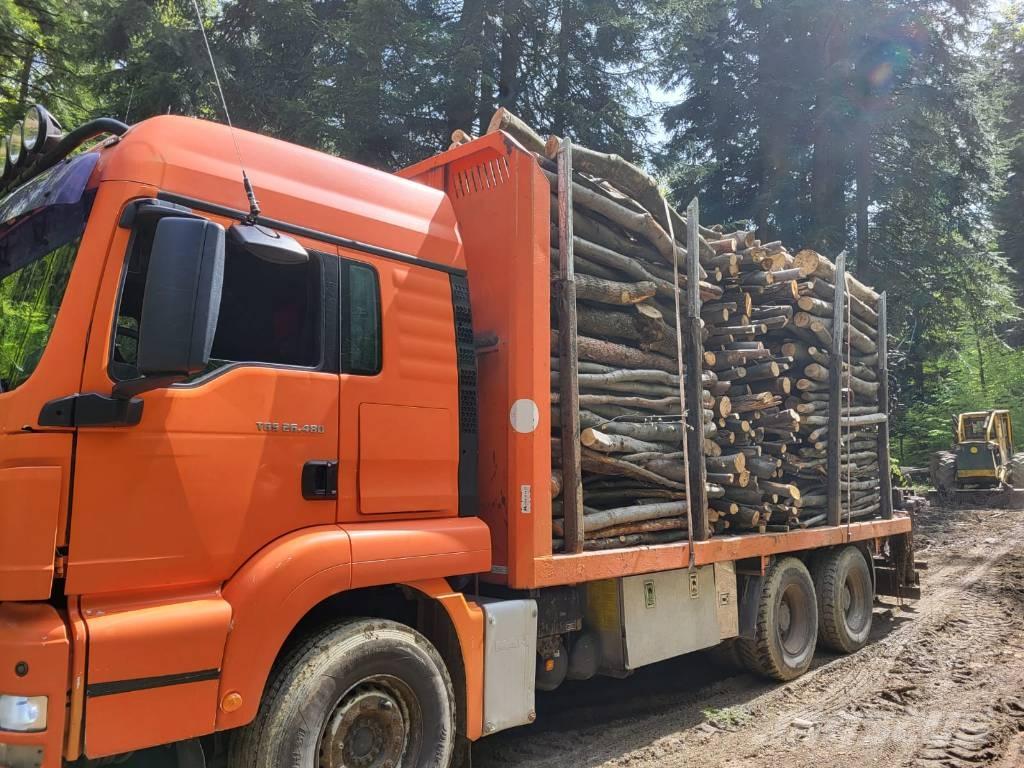 MAN TGS 26.480 Kraanaga veokid