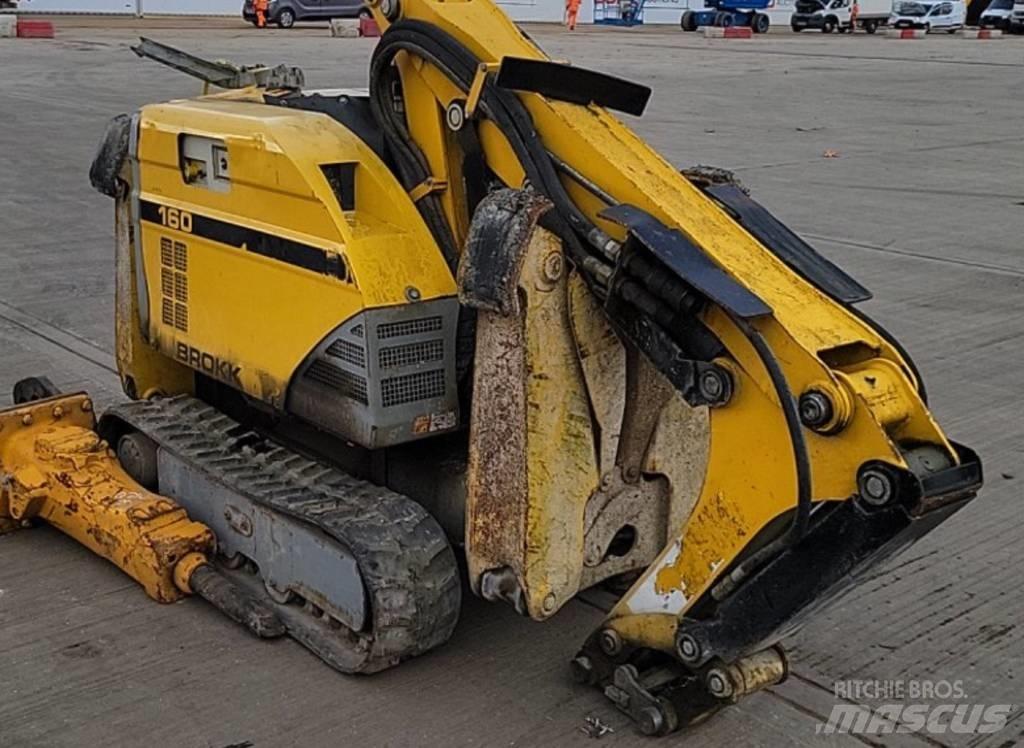 Brokk 160 Lammutusekskavaatorid