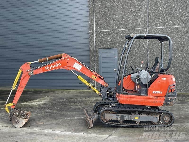 Kubota KX 61 - 3 Miniekskavaatorid < 7 t