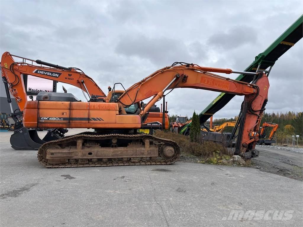Doosan DX480LC Roomikekskavaatorid