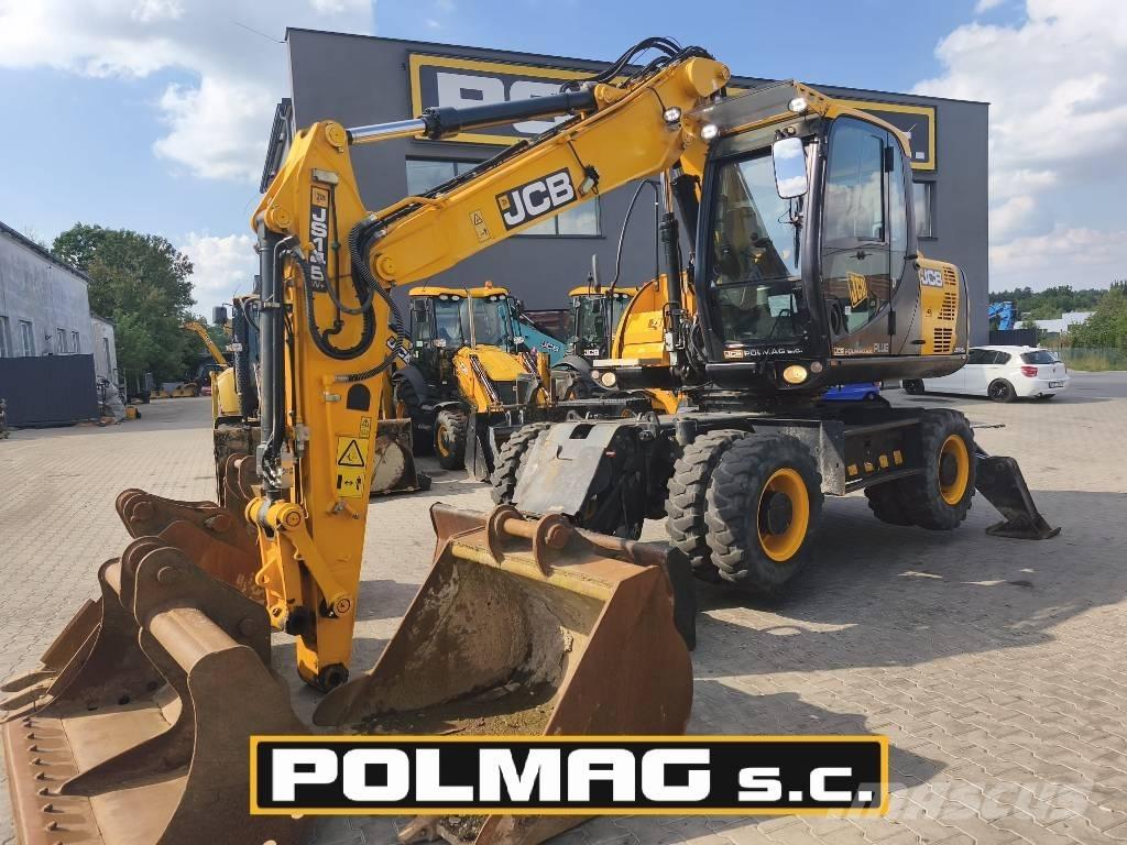 JCB JS 145 W Ratasekskavaatorid