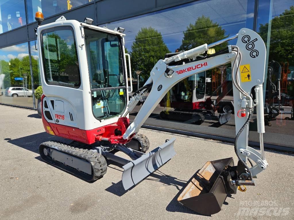 Takeuchi tb216 Miniekskavaatorid < 7 t
