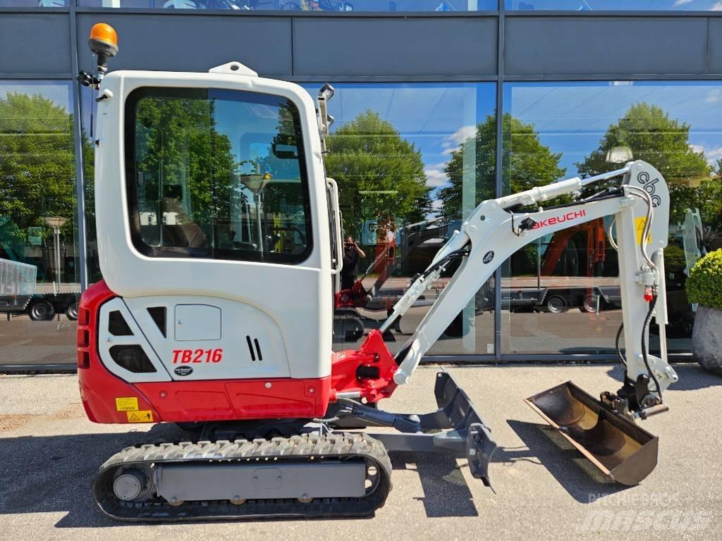 Takeuchi tb216 Miniekskavaatorid < 7 t
