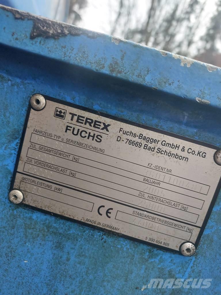 Terex Fuchs MHL 360 Lammutusekskavaatorid