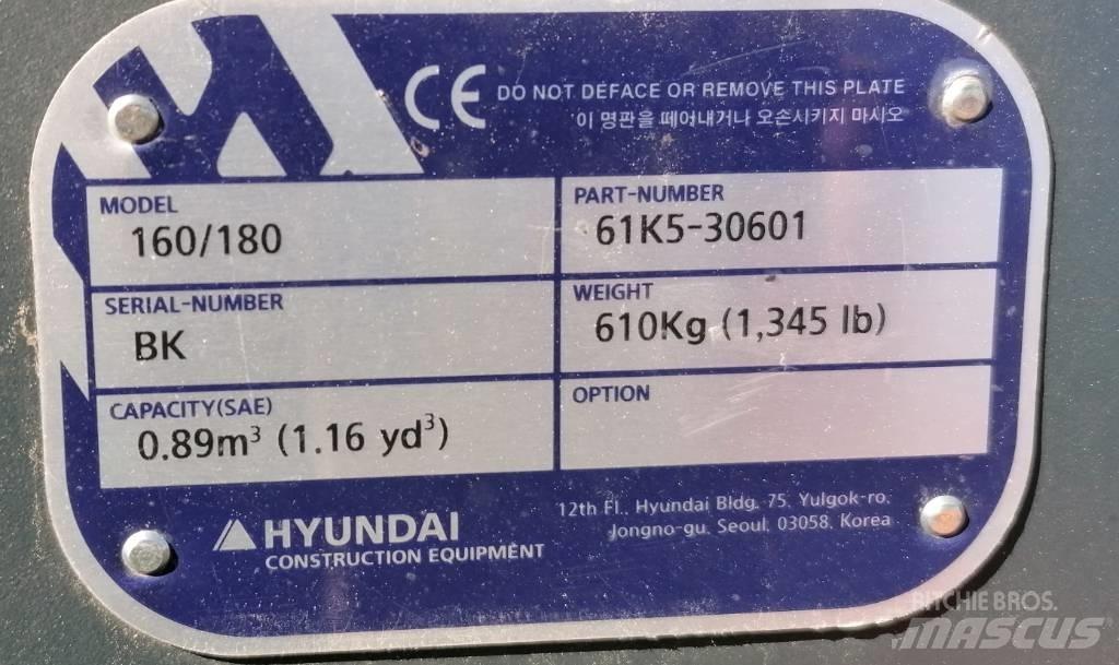 Hyundai 0.89m3_HX180 Kopad
