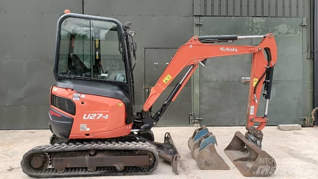 Kubota U 27-4 Miniekskavaatorid < 7 t