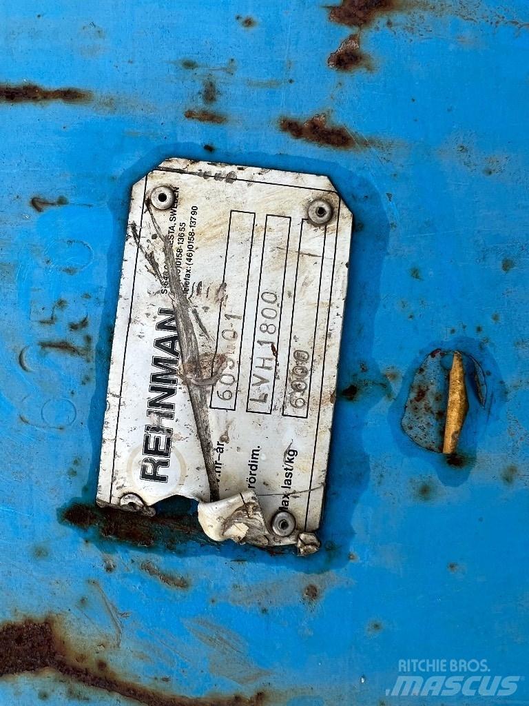  Rehnman LVH 1800 Muud osad