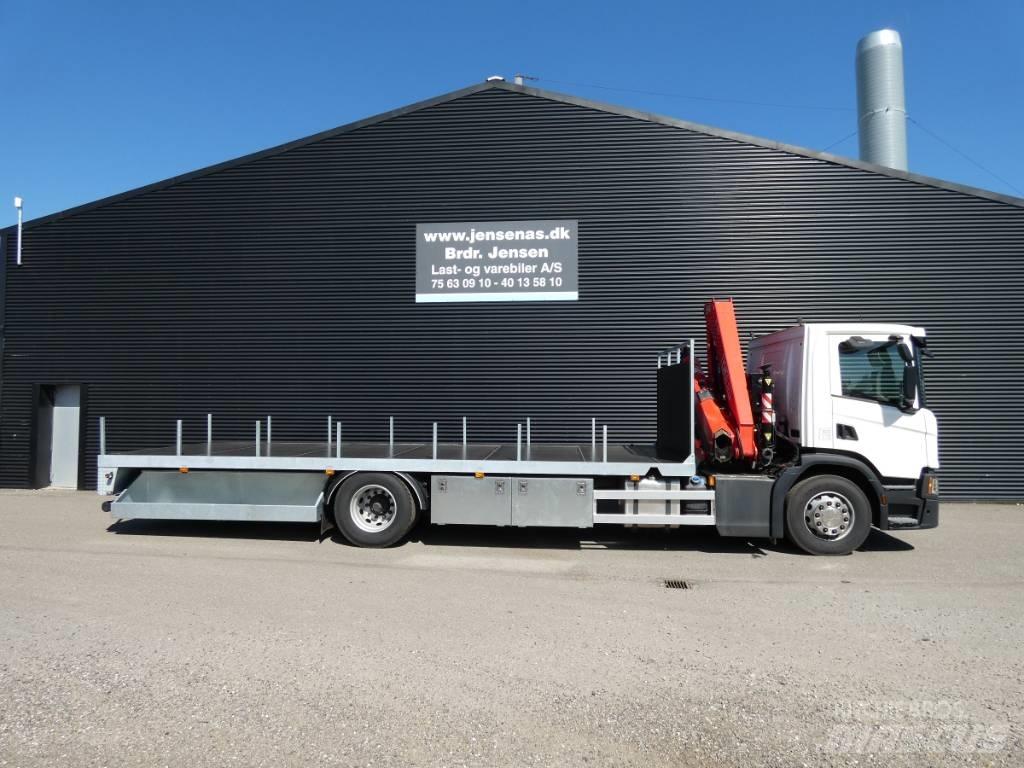 Scania p 220 Kraanaga veokid