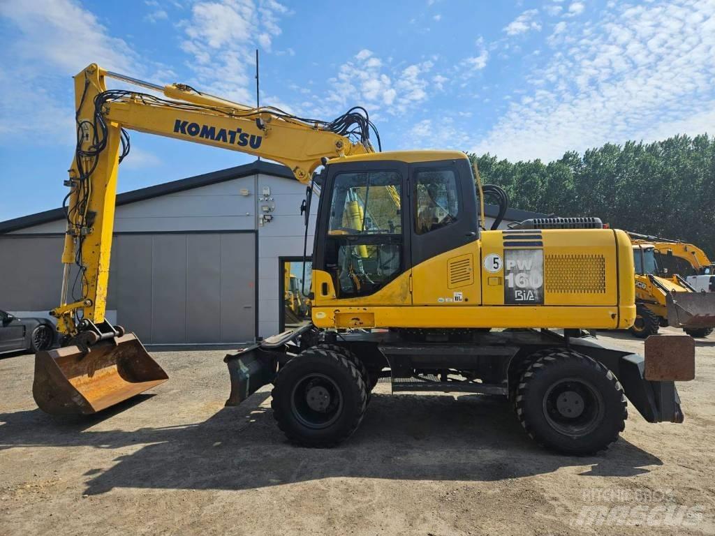 Komatsu PW 160-7 Ratasekskavaatorid