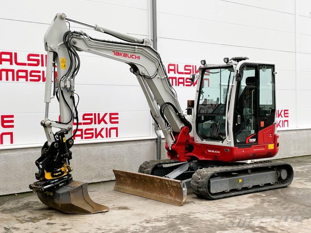 Takeuchi TB 260 Miniekskavaatorid < 7 t