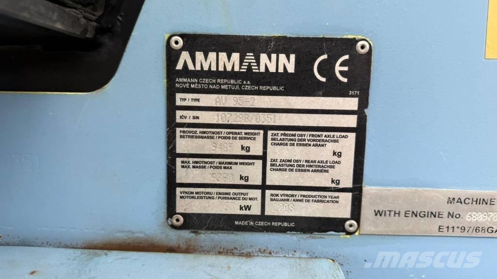 Ammann AV  95-2 Tandemrullid