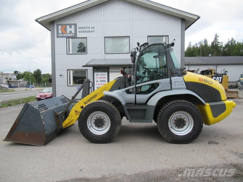 Kramer 880 2 x KAUHA Rataslaadurid