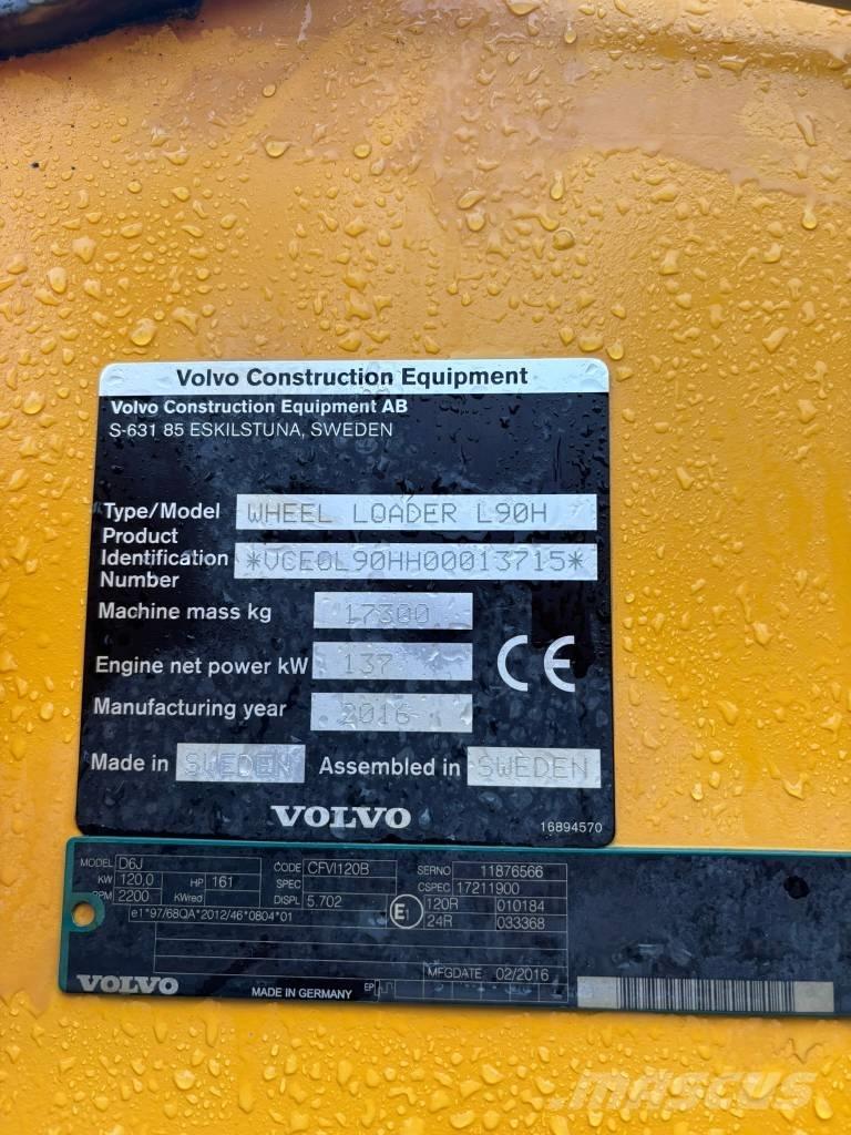 Volvo L 90 H Rataslaadurid