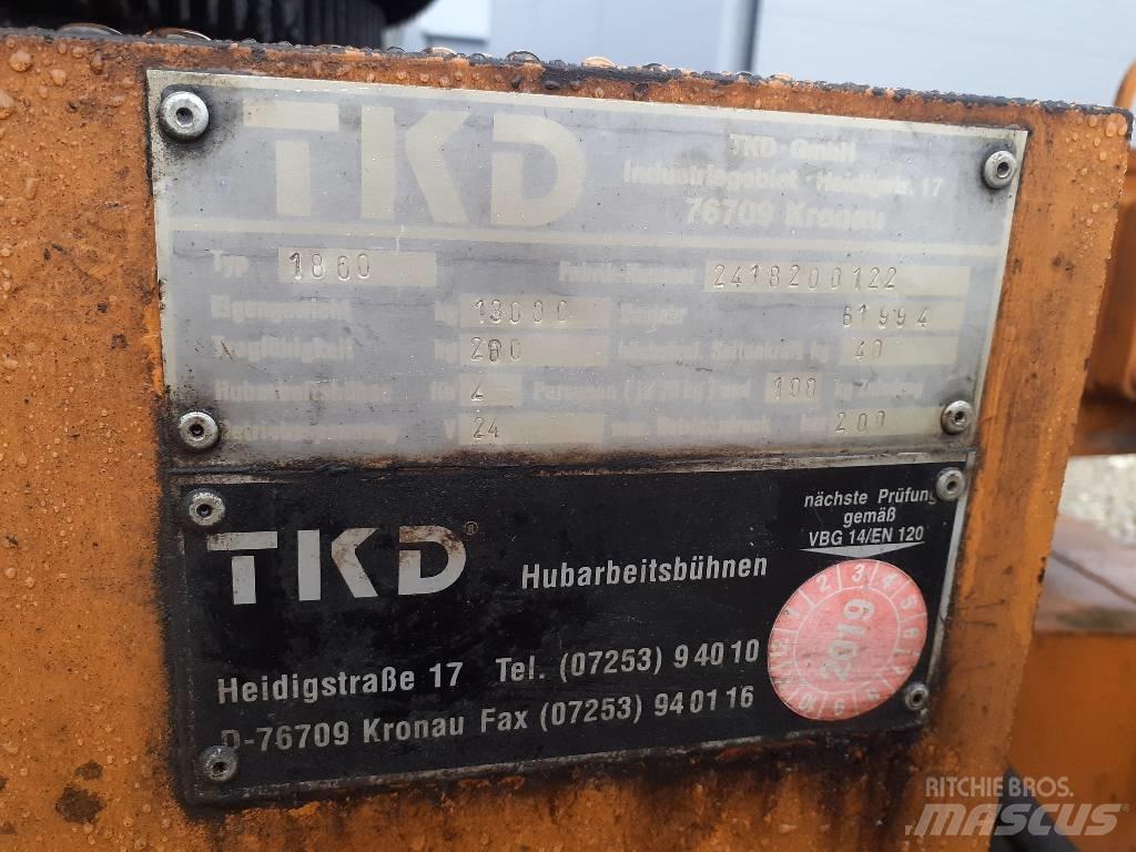 TKD 1800 Kompaktsed poomtõstukid