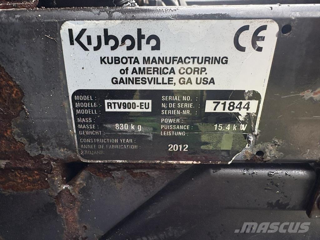 Kubota rtv 900 Golfikärud