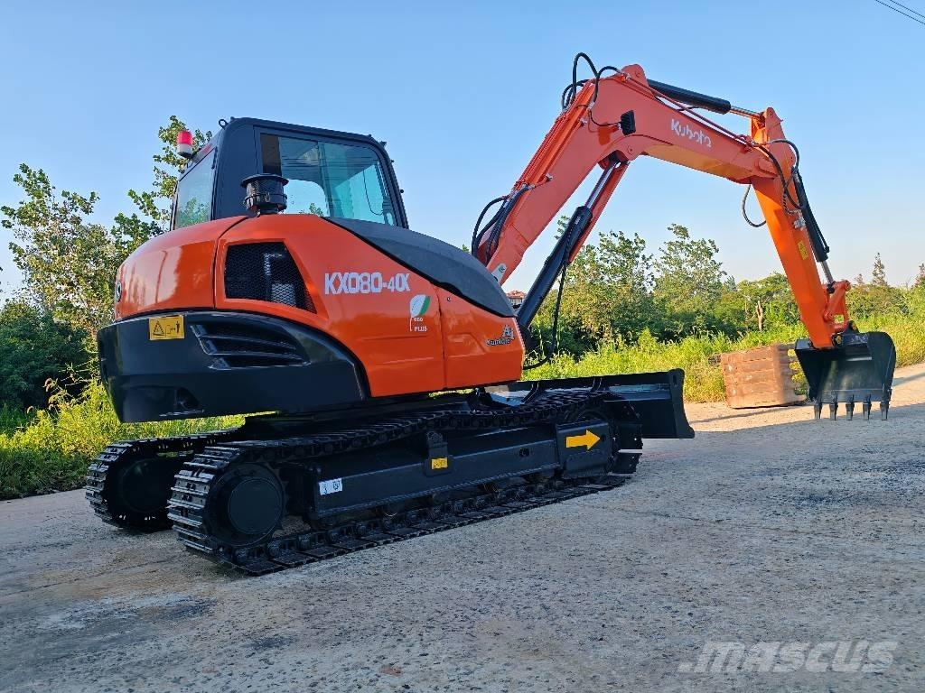 Kubota KX 080-4 CX Väikeekskavaatorid 7t-12t