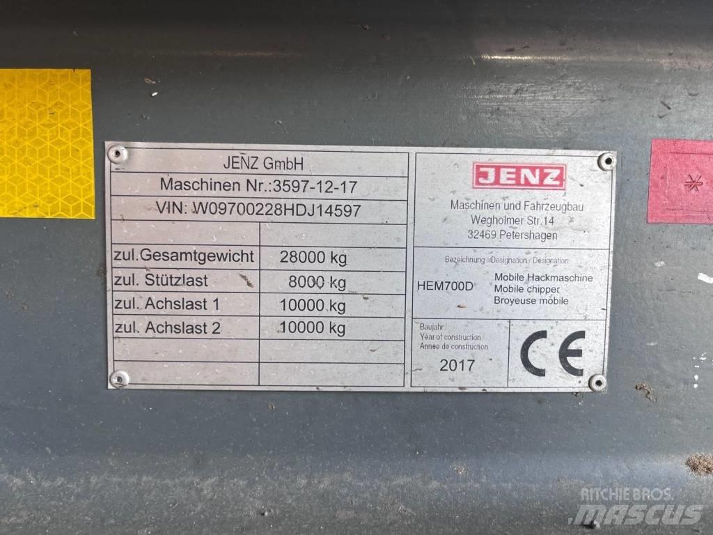 JENZ HEM 700 D Puiduhakkurid