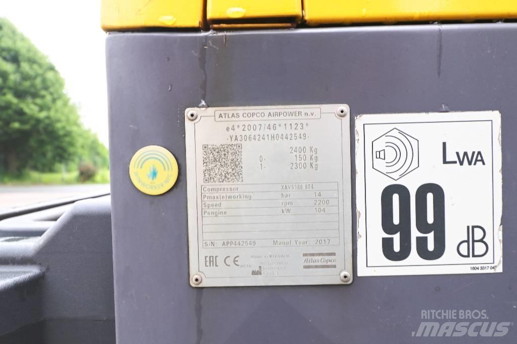 Atlas Copco XAVS 186 Kompressorid