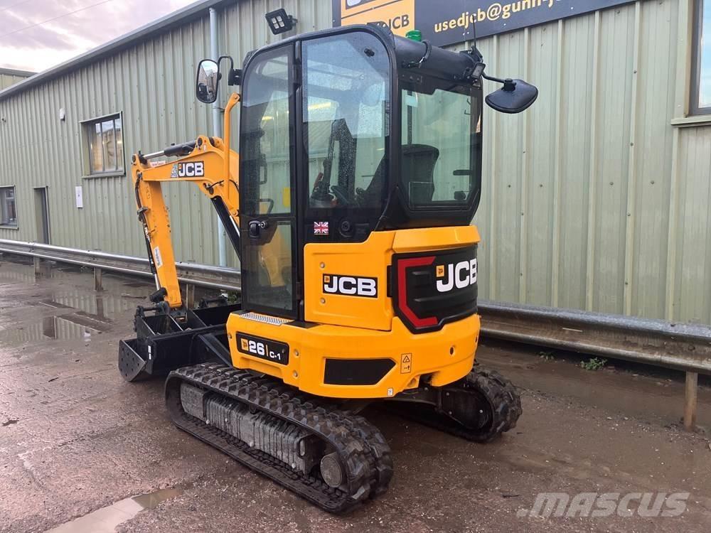 JCB 26C-1 Miniekskavaatorid < 7 t