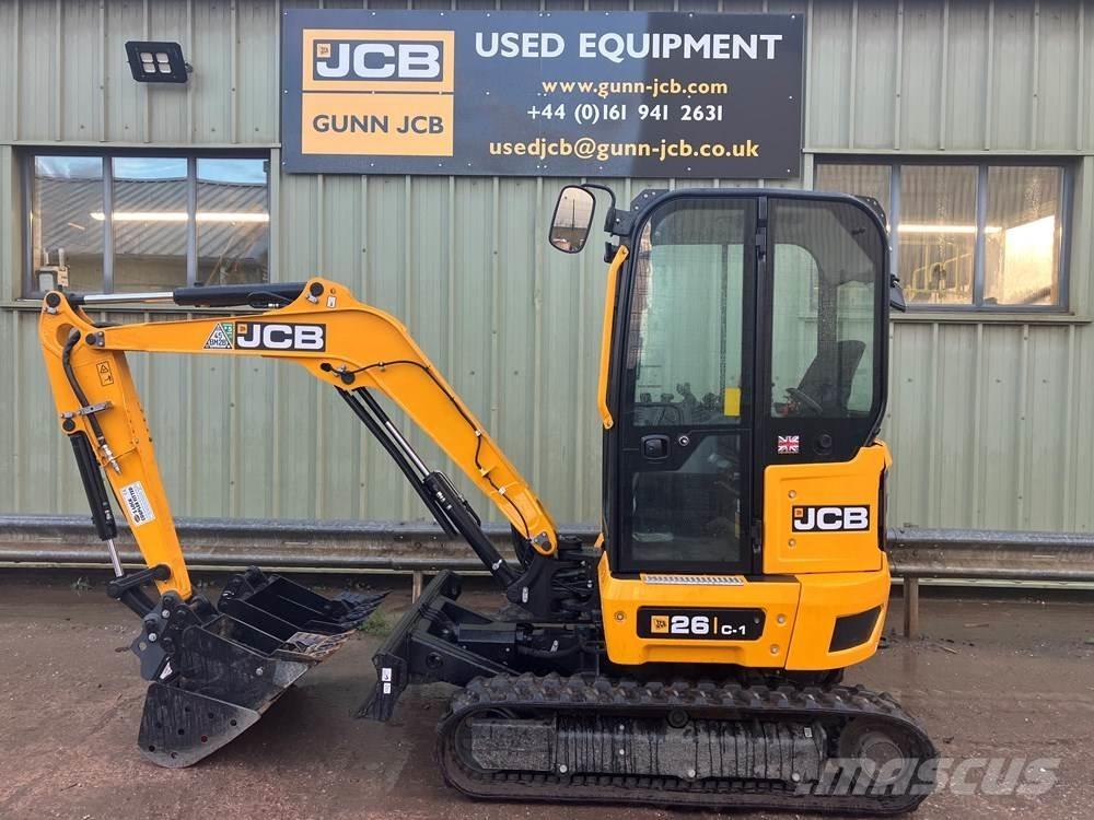 JCB 26C-1 Miniekskavaatorid < 7 t