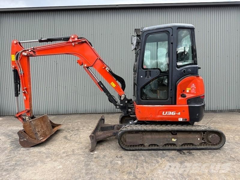 Kubota U 36-4 Miniekskavaatorid < 7 t