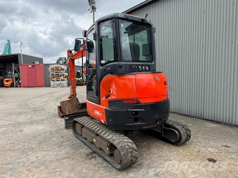 Kubota U 36-4 Miniekskavaatorid < 7 t