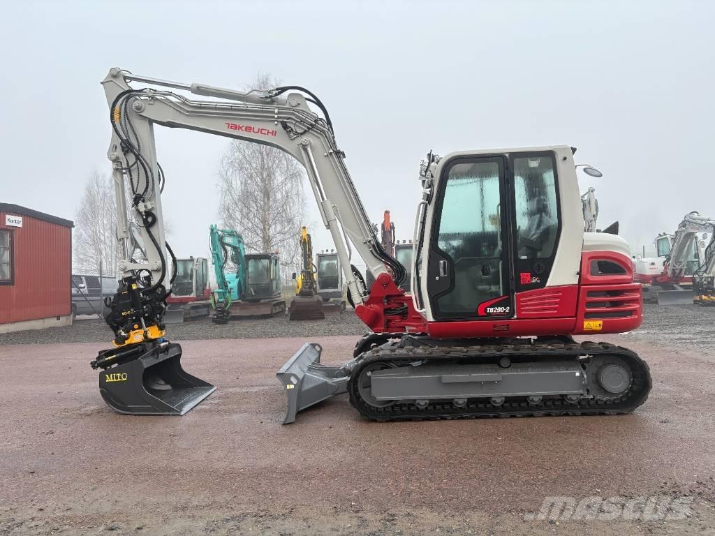 Takeuchi TB290 Väikeekskavaatorid 7t-12t