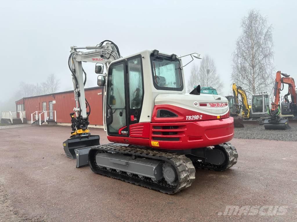 Takeuchi TB290 Väikeekskavaatorid 7t-12t