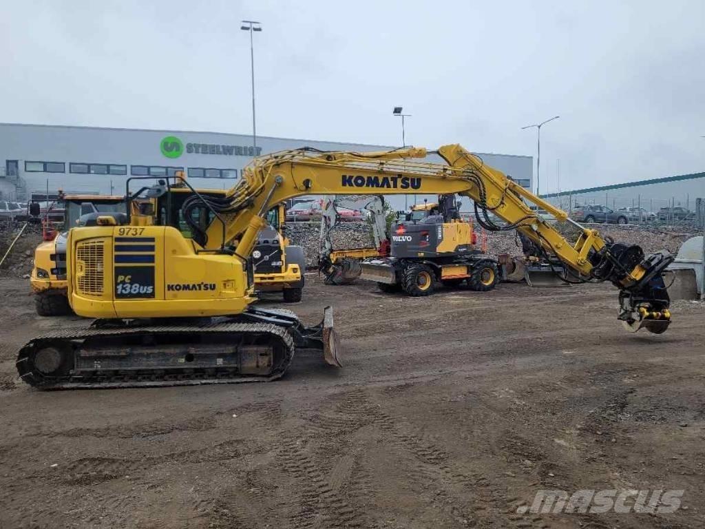 Komatsu PC 138 US-11 Roomikekskavaatorid