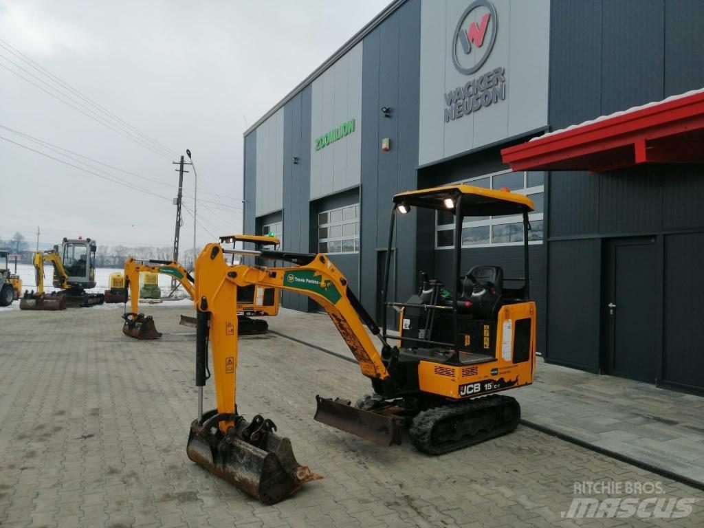 JCB 15 C-1 Miniekskavaatorid < 7 t