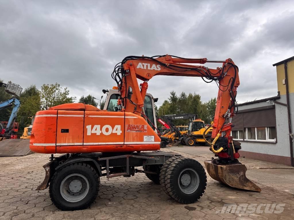 Atlas 1404 Ratasekskavaatorid